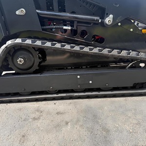 Mini chargeuse compacte robuste 75HP 700KG capacité pour excavation levage chenille piste chargeur tracteur frontal 2 tonnes nominale