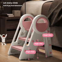 Hochwertige Baby leiter Kleinkind Toilette Trainings sitz Küchen helfer Hocker Kinder Faltbarer Lernt urm