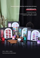 Nouveau Kit de Vernis à Ongles Gel UV Mini 10 Couleurs Milan pour l'Été, Non Toxique, Tendance, Personnalisé, Anti-Jaunissement, Effet Œil de Chat, pour Salons de Manucure