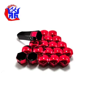 Penutup mur Lug roda warna merah hijau biru 17mm 19mm 21mm