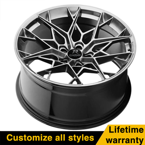 F10 रोटरी जाली मिश्र धातु पहियों 17-19 इंच 5x100 5x112 5x114.3 5x120 5x160 कस्टम रिम्स फिट फोर्ड मूंग gt350 gt500 s550 - Product Image 2