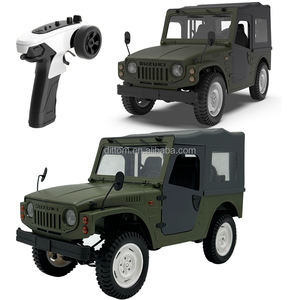 WPL C-84 Jimny SJ10 1:10 <span class=keywords><strong>militaire</strong></span> RC <span class=keywords><strong>camion</strong></span> tout-terrain 2.4G <span class=keywords><strong>4X4</strong></span> amovible arrière toile RC escalade modèle de véhicule - Product Image 3