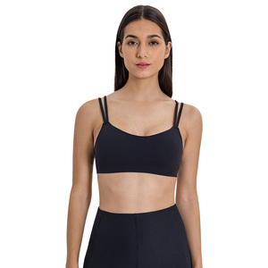 DSS078 Soutien-gorge de sport absorbant les chocs à haute élasticité pour femmes Soutien-gorge de yoga de fitness confortable avec dos de beauté-pour l'entraînement et l'exercice de gymnastique - Product Image 1