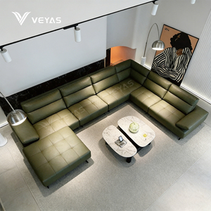 Sofá Individual Extra Largo de 3.7 Metros para Sala de Estar y Habitación de Invitados, Sofá con Respaldo Ajustable y 1 Reposabrazos - Product Image 3