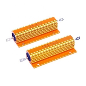 Résistance bobinée en aluminium, boîtier métallique, <span class=keywords><strong>50W</strong></span> 100W 0.01R~100K 1 3 4 6 <span class=keywords><strong>8</strong></span> 10 20 200 500 1K 10K Ohm RX24 - Product Image 6