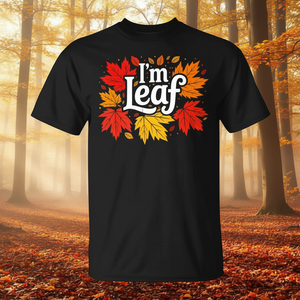 T-shirt de costume assorti pour couples adultes I'm Leaf pour Halloween - Product Image 3