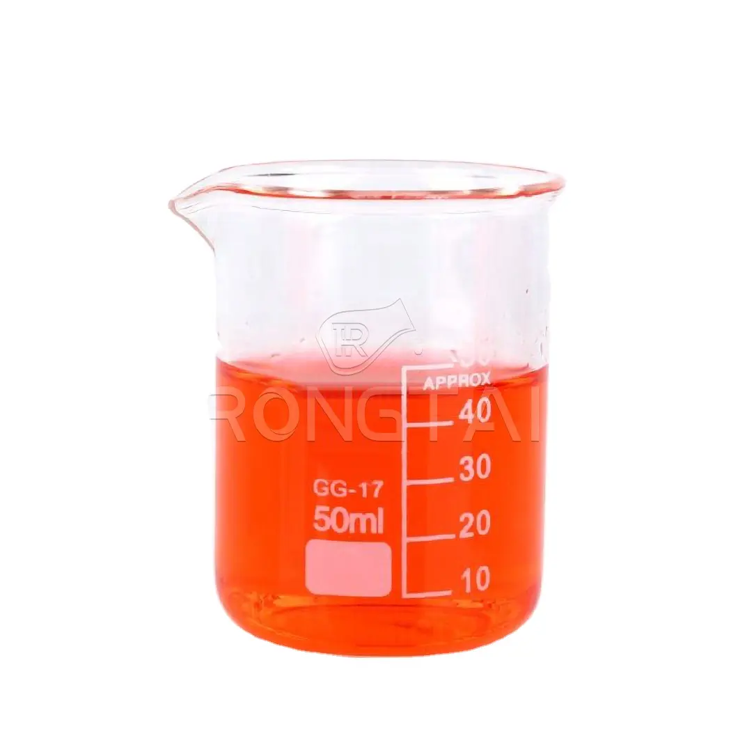 RONGTAI Laboratorio de estabilidad química Fabricantes de artículos de vidrio de cuarzo Pyrex Beaker Mug China 100ml 150ml Frascos en laboratorio de química