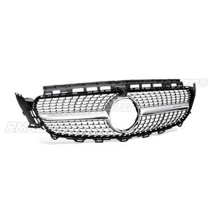 กระจังหน้ารถยนต์รุ่นใหม่ W213 GT แบบเพชร สำหรับ Mercedes Benz W213 E200 E300 E400 E43 AMG ปี 2016-2018 - Product Image 3