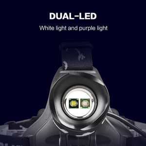 <span class=keywords><strong>Linterna</strong></span> Frontal LED Recargable con Batería 18650, Ideal para Capturar Escorpiones - Product Image 3