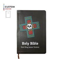 Biblia NKJV Moderna con Tapa Blanda de Cuero PU, Regalo Espiritual y Devocional, Nueva Biblia de James en Oferta