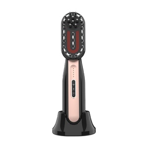Facial Scalp Magnetic Massage Brush EMS Vibration <b>Electric</b> Facial <b>Massager</b> <b>Head</b> Scalp <b>Massager</b> Comb - Product Image 2