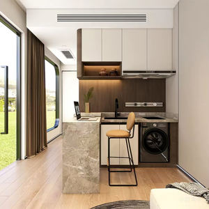 Maison préfabriquée de luxe populaire, imperméable, à installation rapide, design moderne, Apple Cabin, maison préfabriquée, respirante, glamping, bureau - Product Image 2