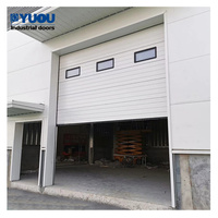 Puerta Seccional Motorizada Automática de Elevación Vertical de Alto Rendimiento y Excelente Seguridad