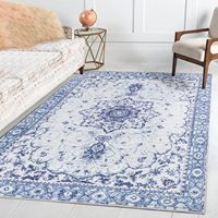 Tapis rose avec motifs tapis salon père noël tapis de sol chambre dessin animé luxe maison tapis et tapis