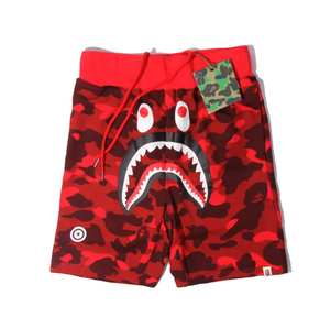 Short de bain unisexe tendance en tricot 2025, imprimé camouflage, taille élastique, décontracté, été, mi-long, en tissu peigné numérique - Product Image 3