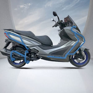 Accesorios <span class=keywords><strong>de</strong></span> Modificación <span class=keywords><strong>de</strong></span> Sistemas <span class=keywords><strong>de</strong></span> Carrocería <span class=keywords><strong>de</strong></span> Acero al Carbono para Motocicletas Kymco Downtown 250 / 300, Parachoques Trasero Anticaídas y Anticolisión - Product Image 1