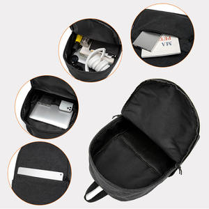 Custom Arrival Vintage Style Canvas Shoulder <b>Backpack</b> <b>Men</b> College <b>Black</b> Rucksack Canvas Bags <b>Men</b> <b>Backpack</b> - Product Image 4