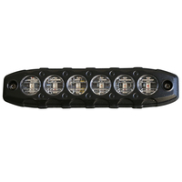 Luz de Advertencia LED Ultrafina SENKEN para Vehículos, Luz Estroboscópica de Emergencia, Mini Barra de Luces de Tráfico