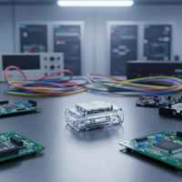 Connecteur de fil transparent en forme de H en gros, connecteur rapide pour LED automobile