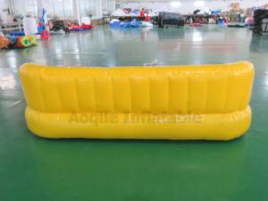 Canapé flottant gonflable en pvc pour sports aquatiques 3 personnes, canapé tubulaire remorquable - Product Image 3
