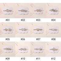 Épingles à cheveux en métal avec nœud exquis et strass, pince à cheveux en forme de canard brillante entièrement sertie de diamants pour fille, accessoires pour cheveux en alliage brillant