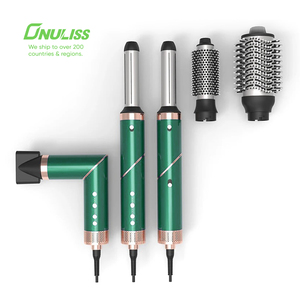 Cepillo de Aire Caliente 7 en 1, Juego de Herramientas de Peinado, Secador Eléctrico de Alta Velocidad de 1200 W, Plancha, Rizador, Secador de Pelo Iónico - Product Image 3