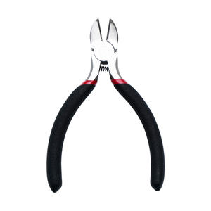 คีมปากเฉียงแบบมืออาชีพ 5 นิ้ว ผลิตจากเหล็กโครเมียมวาเนเดียม เกรดอุตสาหกรรม ปากเรียบ ปากเฉียง ด้ามจับสีดำแดง - Product Image 5