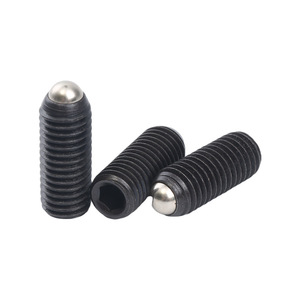 Carbon Steel Ball Head Locating Screws M16 Metric Grade A Level 10.9 Anodized Black Internal Hexagonal - Product Image 4