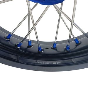 Ajuste YZ250F <span class=keywords><strong>2007</strong></span> Años 16/17 Juego de ruedas Ruedas de motocicleta Supermoto - Product Image 6