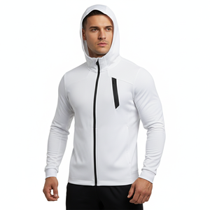 Custom Zip Up Lightweight Nylon For Men Blank Loose Fit Summer Windbreaker Shorts Set Two Piece - Product Image 4