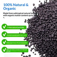 Substrat pour plantes d'aquarium bio Weekaqua, 200 ml, terreau nutritif à libération lente, base anti-éclatement pour aquariums plantés d'eau douce