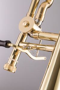 <span class=keywords><strong>Trombone</strong></span> ténor OEM en laiton, clé Bb/F, coulisse d'accordage dorée, <span class=keywords><strong>instrument</strong></span> de musique pour fanfare et orchestre - Product Image 5