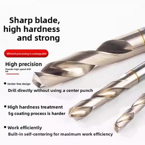 Nhật Bản Cho L7572P Tốc Độ Cao Thép Không Gỉ Nhôm Hợp Kim Titan Xoắn Khoan <span class=keywords><strong>Bit</strong></span> 10Mm Shank 100Mm Chiều Dài Làm Việc - Product Image 2