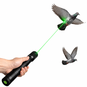 Linterna Repelente de Aves Portátil, Ajustable Manualmente, con Haz Láser, Disuasoria, Tipo Bolígrafo - Product Image 1