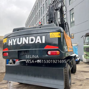 รถขุดไฮดรอลิกมือสอง ยี่ห้อฮุนได รุ่น 140W 210w 210-9w แบบมีล้อ รุ่น R225 R335 พร้อมอะไหล่ ขายด่วนในเซี่ยงไฮ้ - Product Image 5