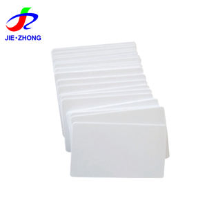 CR80 30MIL昇華印刷可能<span class=keywords><strong>PVC</strong></span>プラスチックホワイトブランクIDカードサーマルプリンター用 - Product Image 3