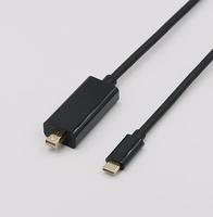 Câble USB 3.1 Type C vers DP de haute qualité pour ordinateur, prend en charge la résolution 4K, 6 pieds