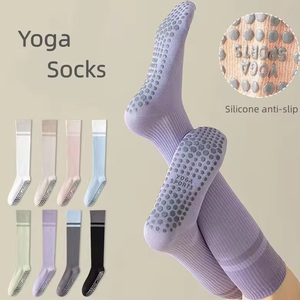 Custom Non Slip Yoga <b>Socks</b> Women Grip Pilates <b>Socks</b> Crew <b>Socks</b> with Custom Logo High Quality Custom <b>Socks</b> Sports <b>Socks</b> Unisex - Product Image 1