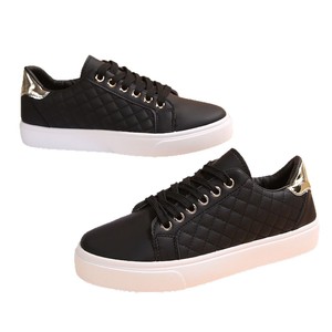 Scarpe da Corsa Bianche da Donna Explosions 2026 Nuova Versione Primavera-Autunno Stile Coreano Casual Sportive Piatte con Lacci in PU Evergreen - Product Image 1