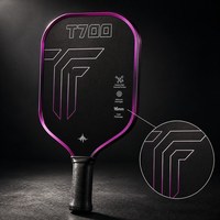 Erwachsenen-Pickleball-Schläger-Set für Fortgeschrittene, Carbonfaser, 2er-Pack, 220g, Wabenkern, 2 Schläger, 4 Bälle, 1 Tragetasche
