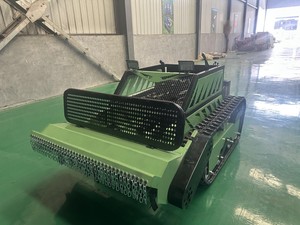 SDL 292-130B Diesel <b>Remote</b> <b>Control</b> Crawler Lawn Mower with 1300mm Cutting Width for Farm, Orchard, and Slope Grass Cutting - Product Image 2