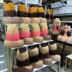 วิกผมมนุษย์ผมบ๊อบทรงตรงยาว2x6 Kim <span class=keywords><strong>King</strong></span> วิกผมคน - Product Image 3