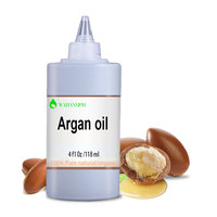 100% Huile d'argan marocaine pressée à froid naturelle pure pour cheveux, peau, visage