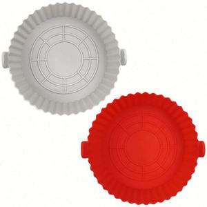 Alfombrilla de silicona multifuncional para freír al aire, para hornear, con aislamiento térmico, base para pasteles, OEM/ODM - Product Image 1