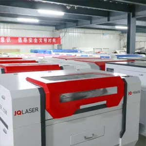 JQ LASER 6090 laser 9060 cutting engraving machine lazer co2 machine engraving Acrylic Wood Two-color plate