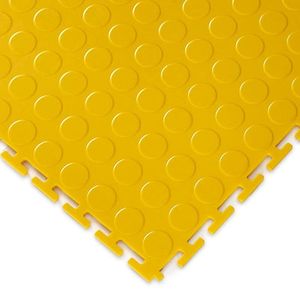 Dalles PVC Modulaires Rigides 50x50cm à Clipser, Installation Facile, Antidérapantes, Modernes, Unies pour Tapis de Sol Industriel d'Atelier et d'Entrepôt - Product Image 3