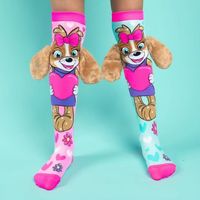 En stock : Chaussettes hautes amusantes pour enfants avec motifs de dessins animés 3D originaux, chaussettes mignonnes et merveilleuses pour la Journée des chaussettes folles