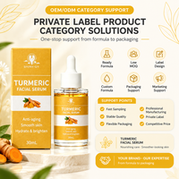 Sérum Visage Hydratant Éclat Quotidien au Curcuma, Vitamine C et Acide Hyaluronique pour Peaux Sensibles – Emballage Boîte de Vente au Détail – Beauté