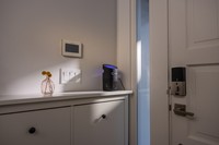 Lámpara para matar insectos en interiores, luz nocturna Led eléctrica, potente ventilador de succión, trampa para insectos voladores para dormitorio