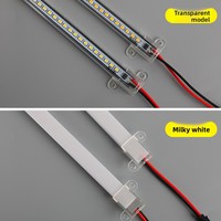 Barre lumineuse LED SMD AC 220V/110V, indice de protection IP33, dimmable, garantie 2 ans, lumière blanche ou blanc chaud, en aluminium pour vitrine à vin